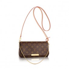 Женский брендовый клатч Louis Vuitton Favorite Broun Женский брендовый клатч Louis Vuitton Favorite Broun