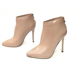 Женские кожаные осенние ботильоны Gianvito Rossi бежевые Женские кожаные осенние ботильоны Gianvito Rossi бежевые