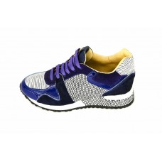 Женские брендовые кроссовки Louis Vuitton Run Away Sneakers Women BlueWhite Женские брендовые кроссовки Louis Vuitton Run Away Sneakers Women BlueWhite