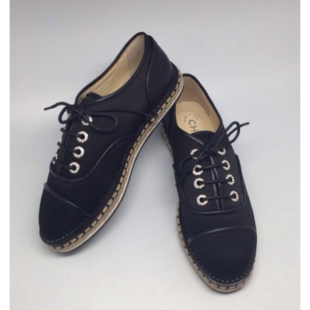 Женские черные ботинки Chanel Cruise Full Black