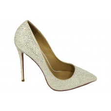 Женские летние туфли Christian Louboutin Pigalle белые  Женские летние туфли Christian Louboutin Pigalle белые