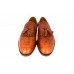 Мужские кожаные летние туфли Gucci коричневые