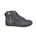 Мужские высокие брендовые кроссовки Louis Vuitton Montaigne Sneakers Blue