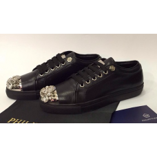 Женские кроссовки Philipp Plein Low Full Black Skull Женские кроссовки Philipp Plein Low Full Black Skull