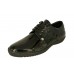 Мужские кожаные лаковые кроссовки Louis Vuitton черные