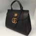 Женская сумка Gucci черная кожа