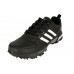 Мужские кожаные осенние кроссовки Adidas Marathon Flyknit черные