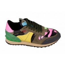 Женские летние кожаные кроссовки Valentino Garavani Rockstud Женские летние кожаные кроссовки Valentino Garavani Rockstud