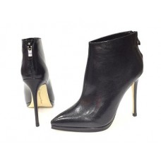 Женские кожаные осенние ботильоны Gianvito Rossi черные Женские кожаные осенние ботильоны Gianvito Rossi черные