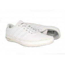 Мужские белые кожаные кроссовки Adidas Porsche Design Carrera S White Edition со скидкой Мужские белые кожаные кроссовки Adidas Porsche Design Carrera S White Edition со скидкой