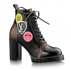 Женские осенние высокие ботинки Louis Vuitton CheckPoint коричневые Женские осенние высокие ботинки Louis Vuitton CheckPoint коричневые